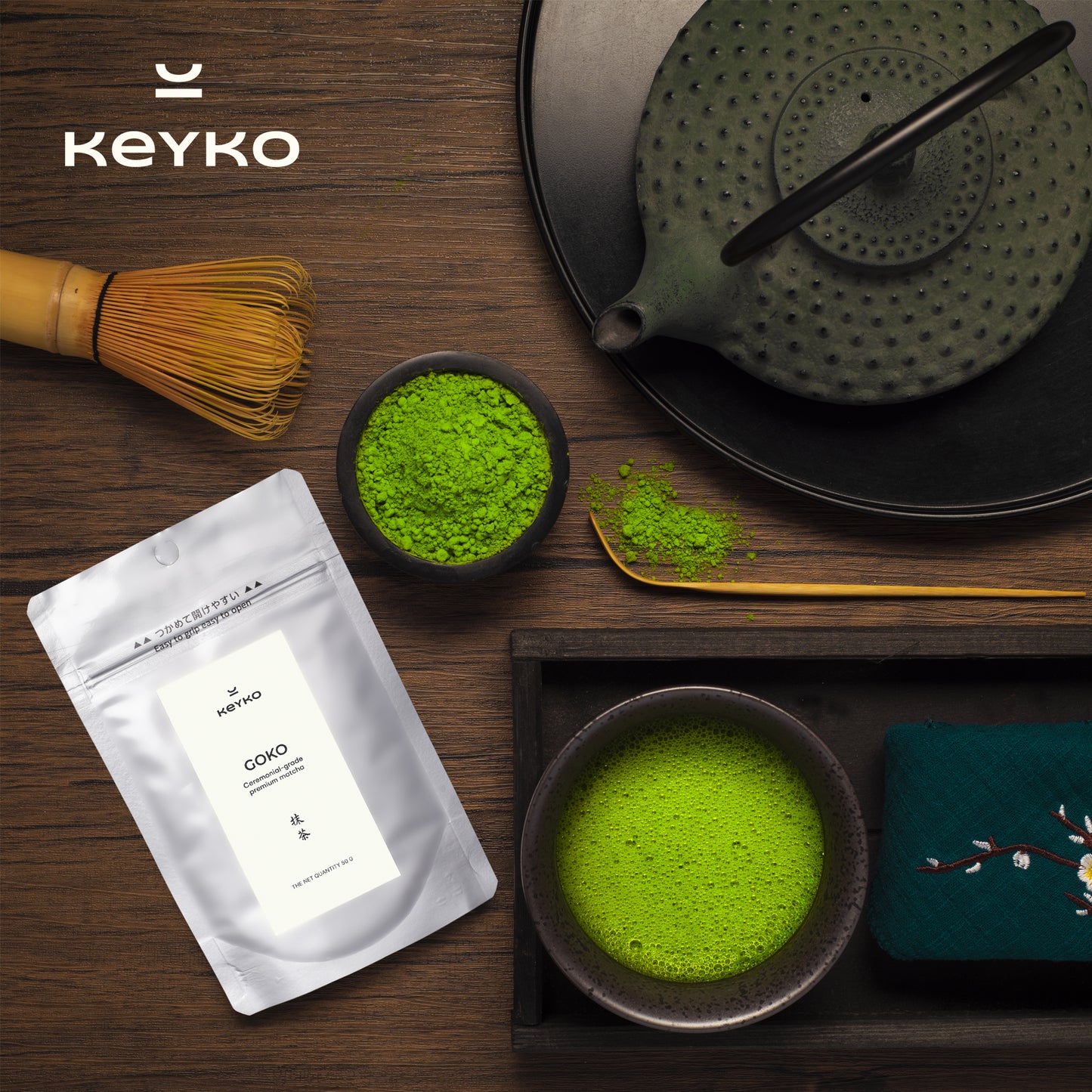 GOKO Premium Japanese Ceremonial Grade Matcha